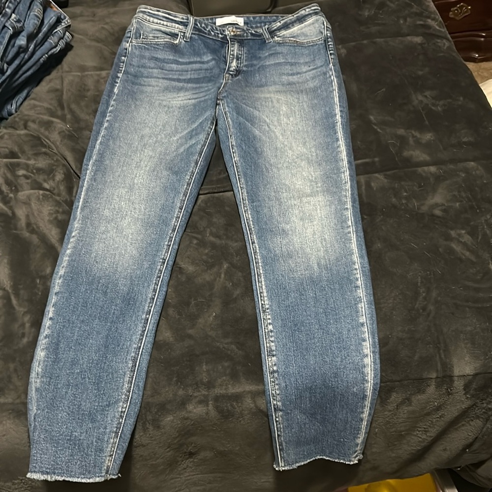 Vervet Raw Hem Skinnies